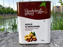 Load image into Gallery viewer, Contenant d'huile d'arachide 750ML - Poombukar