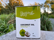 Load image into Gallery viewer, Container of coconut oil 750ML-Poombukar