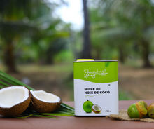 Load image into Gallery viewer, Poombukar Wooden Cold Pressed Unrefined Coconut Oil 750ml