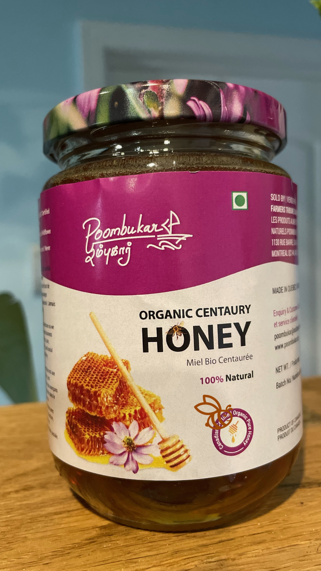 Organic Century | Knapweed Honey 500 G