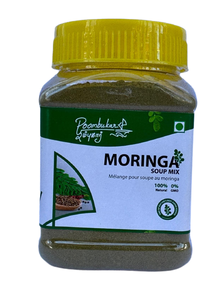 Moringa 100 % naturel | Feuilles de Murungai Rasam | Mélange à soupe 100 grammes