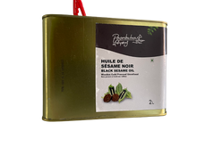 Charger l&#39;image dans la galerie, Container of black sesame oil- 2L – rich, aromatic, and perfect for enhancing flavors- Poombukar 
