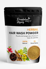 Charger l'image dans la galerie, Poudre lavante pour cheveux Poombukar 100 % naturelle à base de plantes avec 16 herbes naturelles - 500 g
