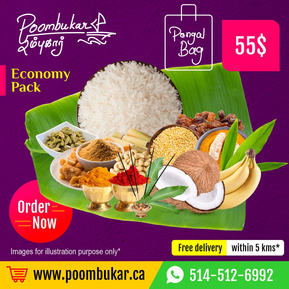 Poombukar Happy Pongal Seer 2024 - Pack économique