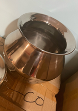 Charger l&#39;image dans la galerie, Stainless steel Pongal pot (2 liters) – durable and perfect for traditional cooking-Poombukar
